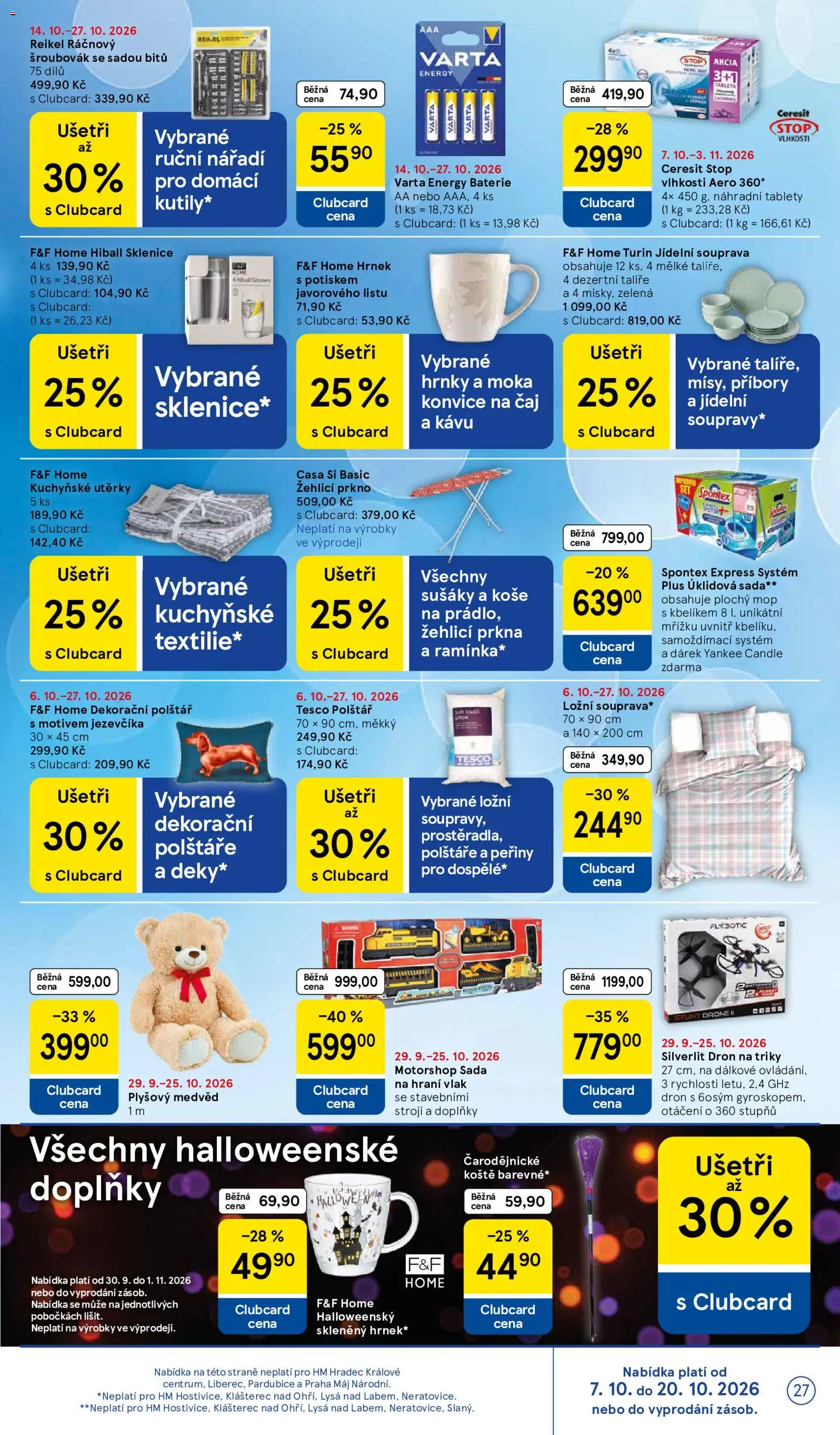 Tesco leták - Hypermarket od 14.10.2026 | Strana: 27