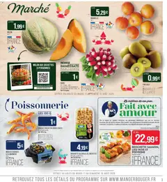Match Supermarché - Prévisualisation de Match Supermarché prospectus valide à partir de 11/08/2026 | Page: 3 | Produits: Moules, Poivrons, Poissonnerie, Poisson