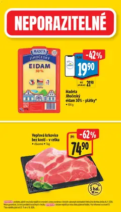 Náhled letáku Vepřová krkovice bez kosti – v celku, Vepřová krkovice bez kosti – v celku • chlazená • 1kg od 23.09.2026 | Strana: 2