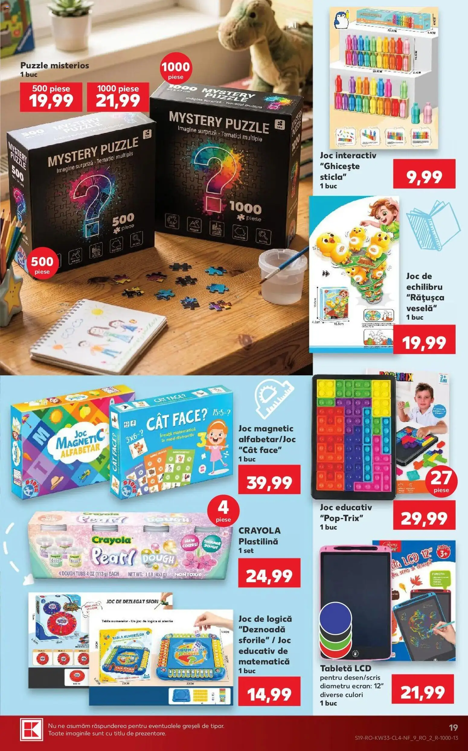 Kaufland Focșani 12.08.2026 - Revista si Oferta | Pagină: 19 | Produse: Tabletă, Joc, Tablă