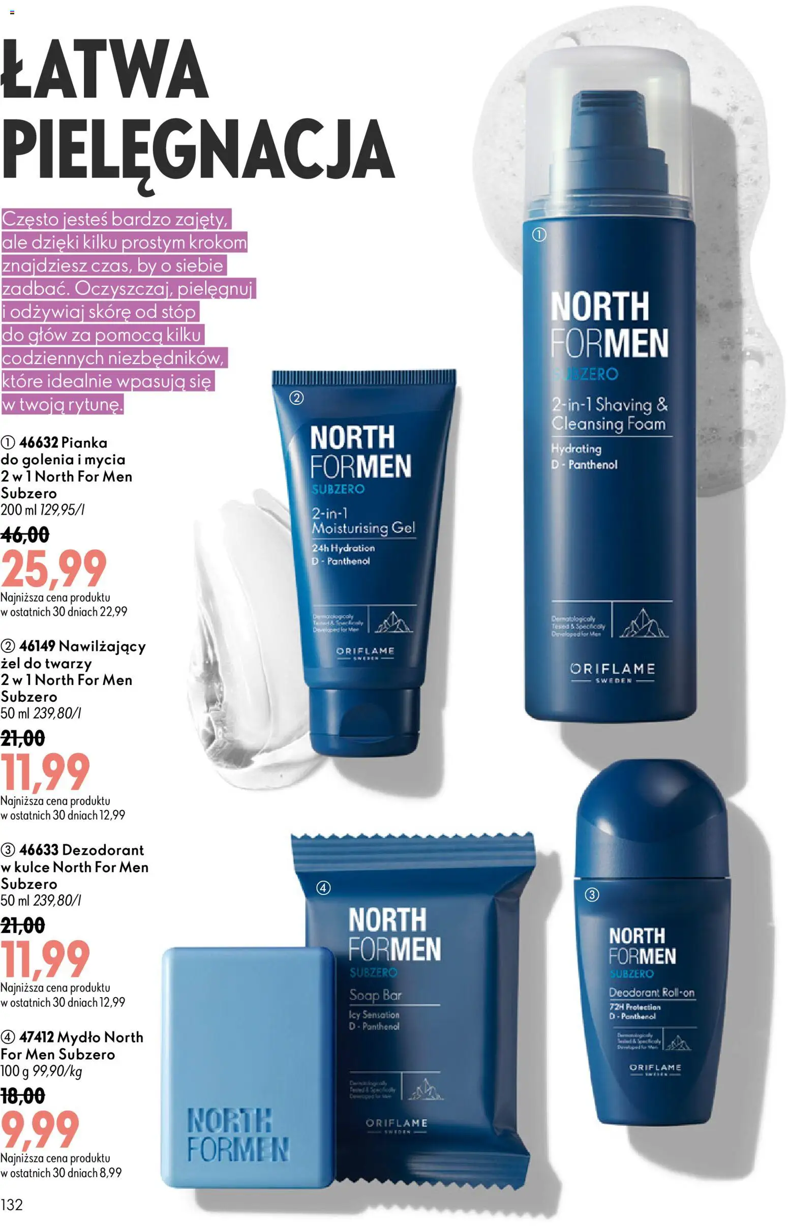 Oriflame Katalog 12 2026 od 19.08.2026 | Strona: 130 | Produkty: Mydło, Dezodorant
