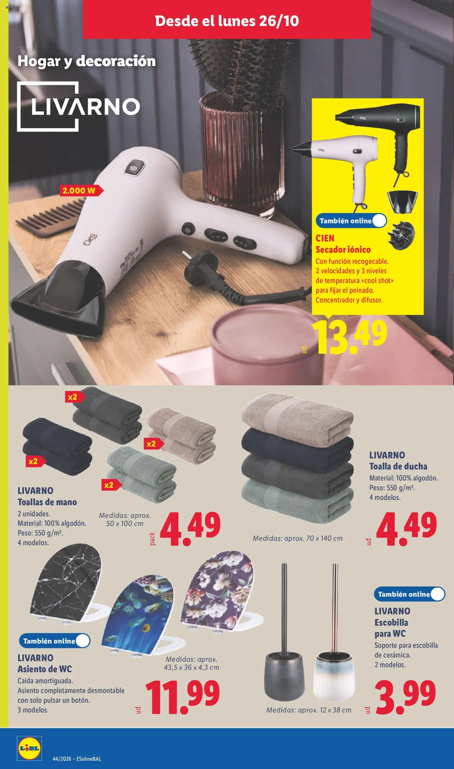Lidl folleto de bazar │ válido desde el 26/10/2026 | Página: 14