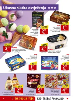 GELATISSIMO SLADOLED čokolada lješnjak, 4x110ml,, čokolada lješnjak, 4x110ml, 1l=10,38EUR, pak - Pregled kataloga iz trgovine Konzum, vrijedi od 27.05.2026 | Stranica: 6