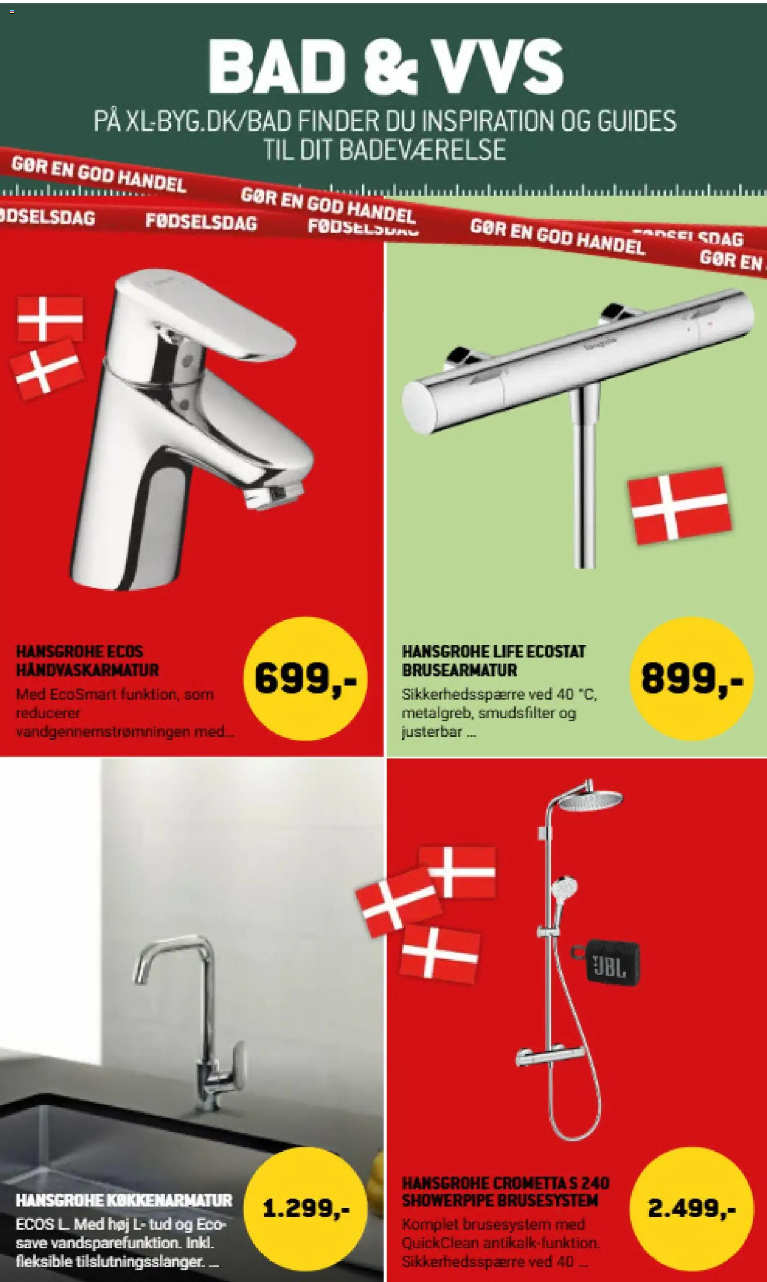 XL-BYG tilbudsavis – gyldig fra 28/08/2026 | Side: 32 | Produkter: Søm, Bad
