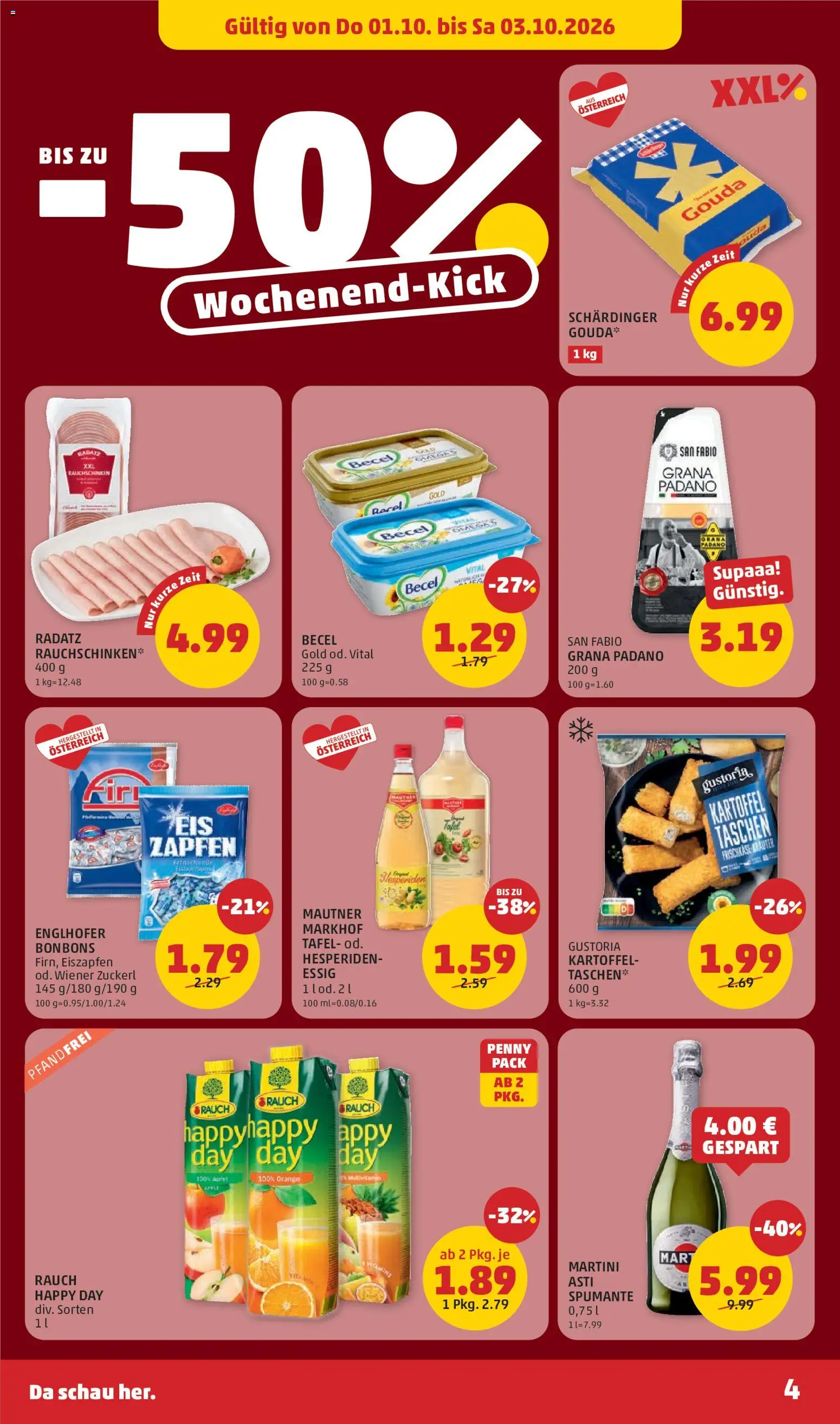 Penny Markt - Flugblatt gültig ab 01.10.2026 | Seite: 4