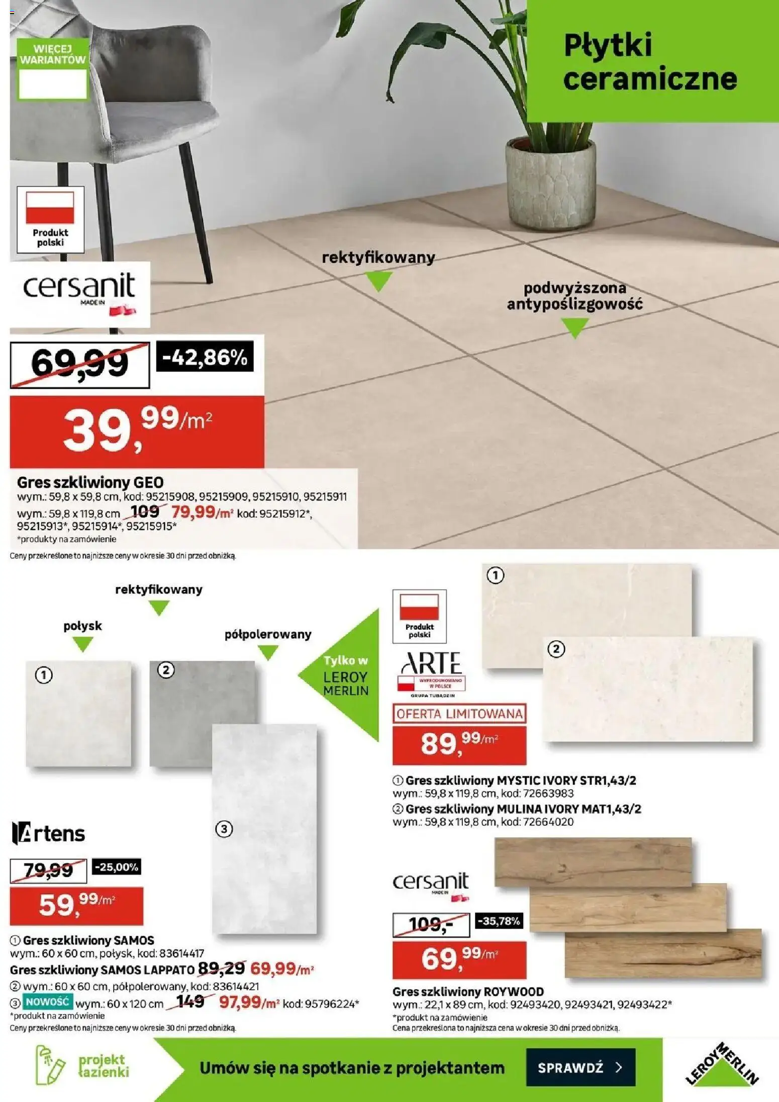 Leroy Merlin gazetka od 21.10.2026 | Strona: 5 | Produkty: Płytki