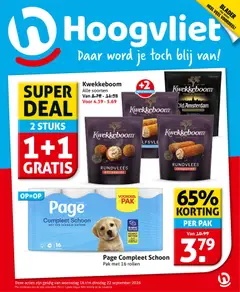 Hoogvliet folder - Voorbeeld van een folder van Hoogvliet, geldig van 16-09-2026