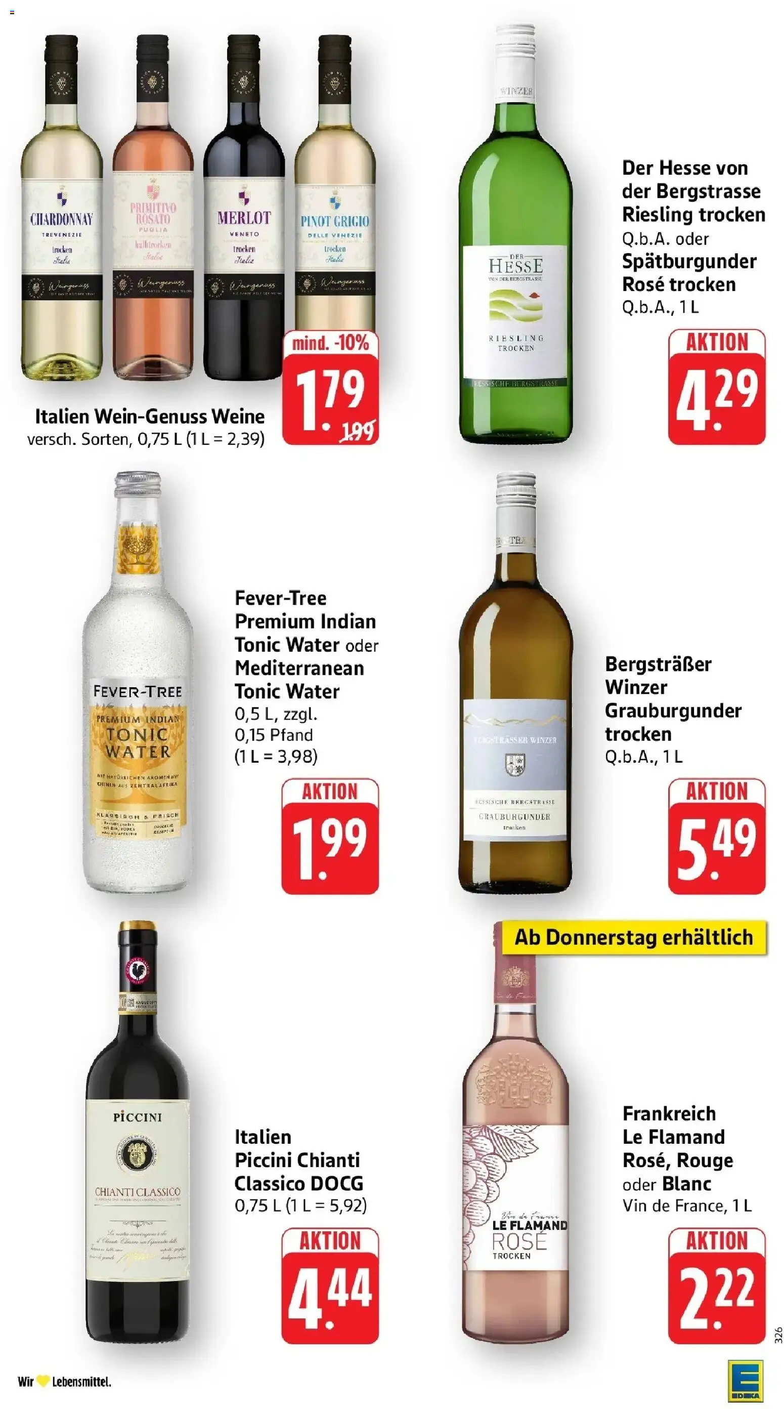 Edeka Prospekt Birkenau (ab 31.08.2026) » Angebote Online | Seite: 34 | Produkte: Merlot, Rouge, Wodka