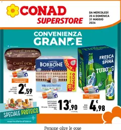 Anteprima del volantino Conad volantino Superstore Campania valido a partire dal 20.05.2026