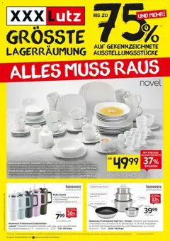 XXXLutz Größte Lagerräumung ab 05.09.2026 gültig