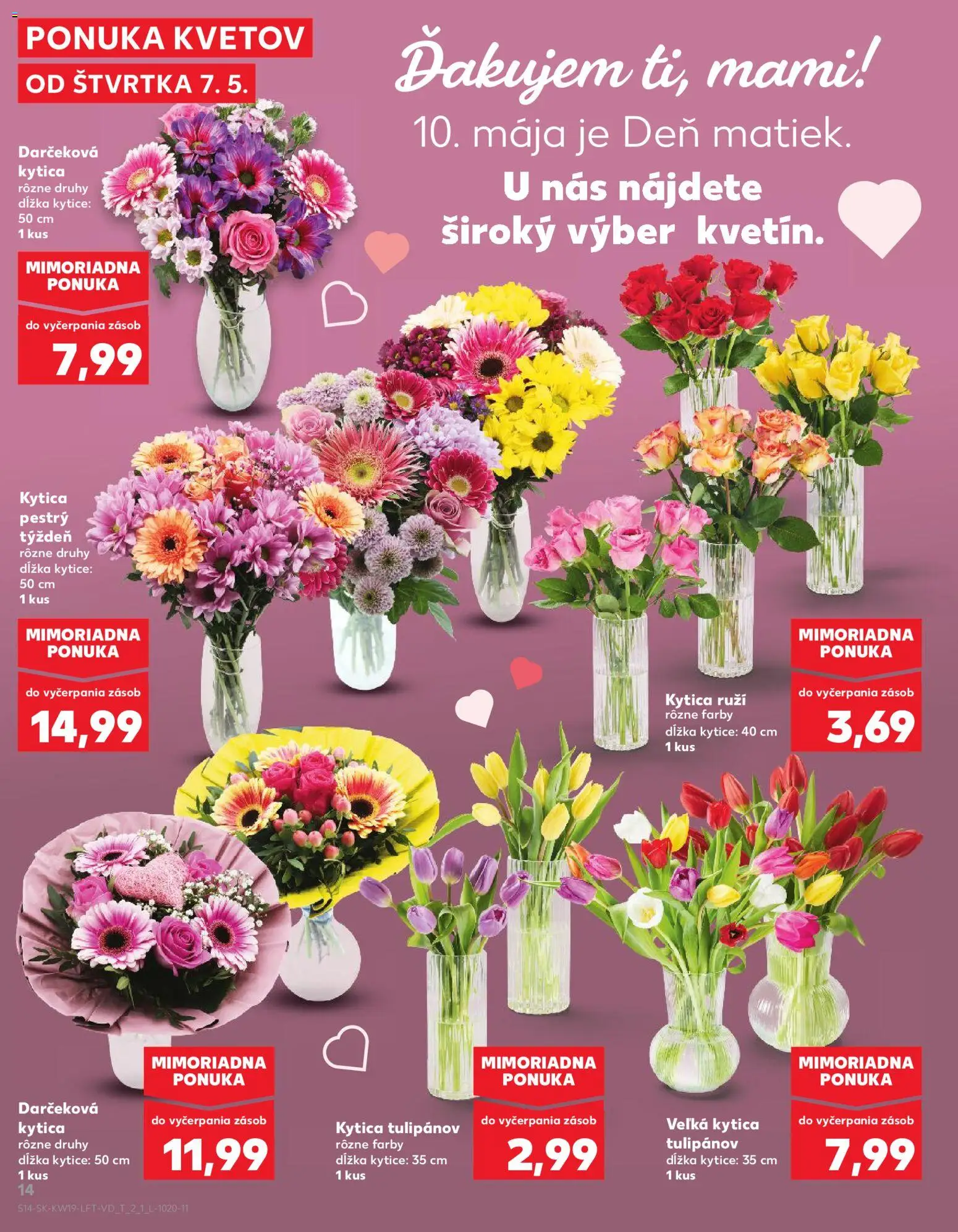 Kaufland SK akciós ujság - amely érvényes a következő dátumtól: 07.05.2026 | Oldal: 14