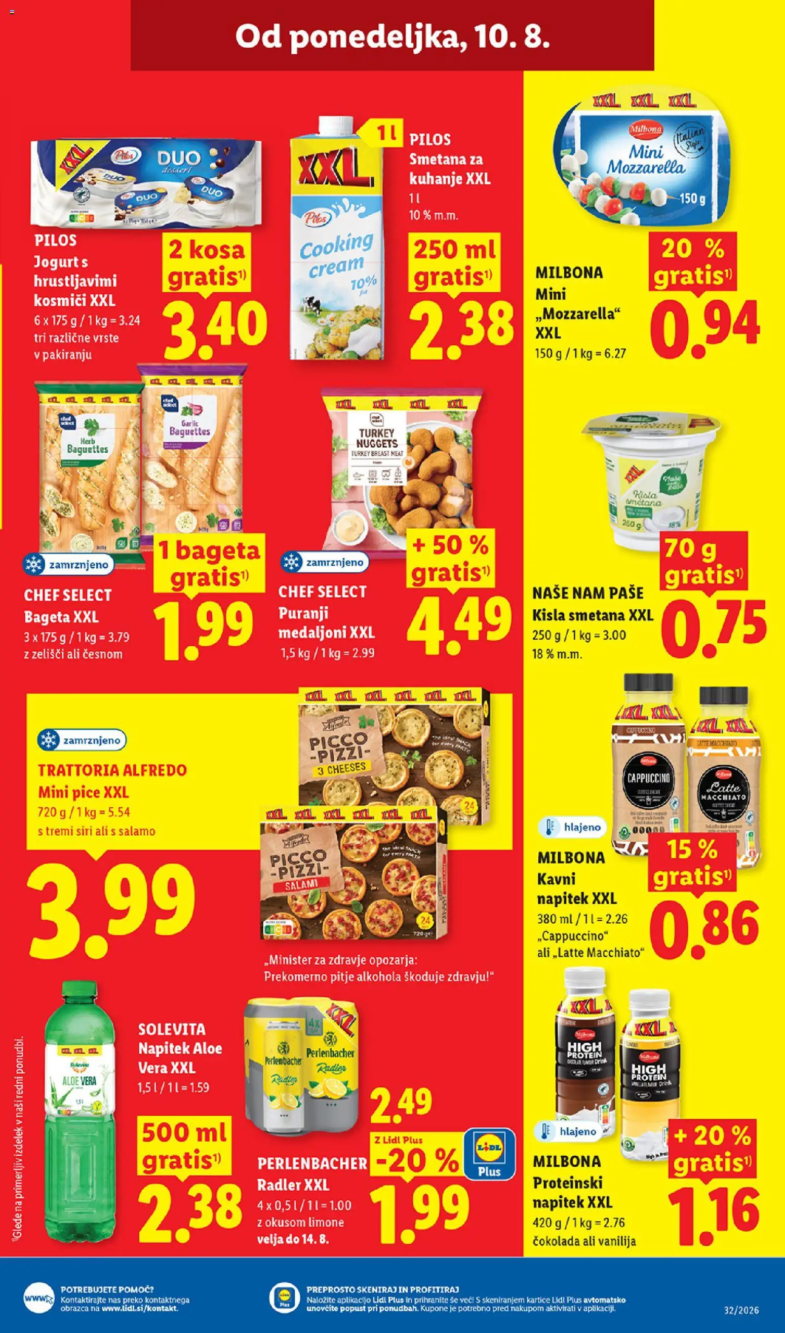 Novi Lidl katalog ponudbe – veljaven od 06.08.2026 | Stran: 53 | Izdelki: Aloe Vera, Cokolada, Kisla smetana, Kosmici