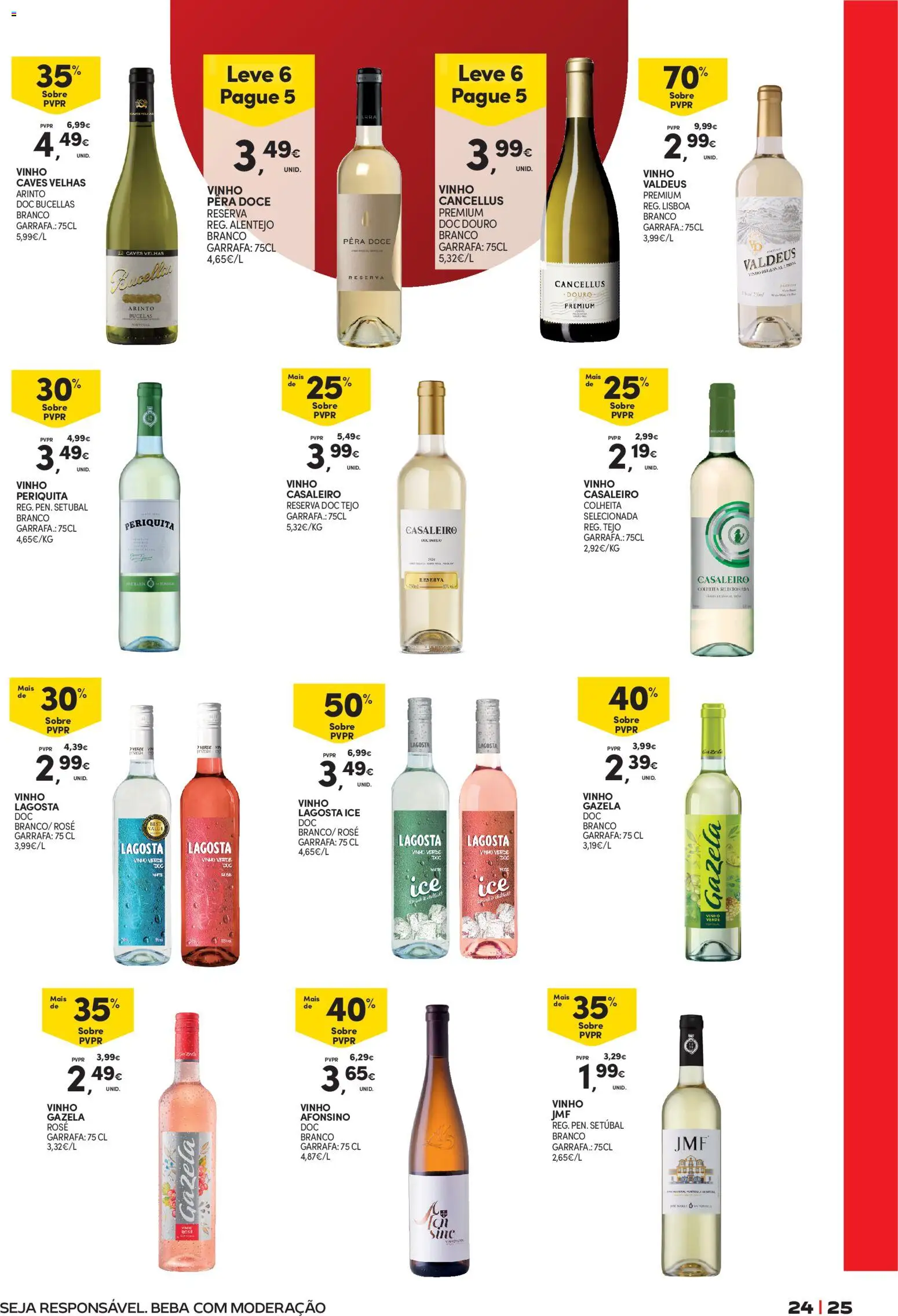 Continente - Açores Férias de Verão │ válido de 16.06.2026 | Página: 25 | Produtos: Lagosta, Vinho