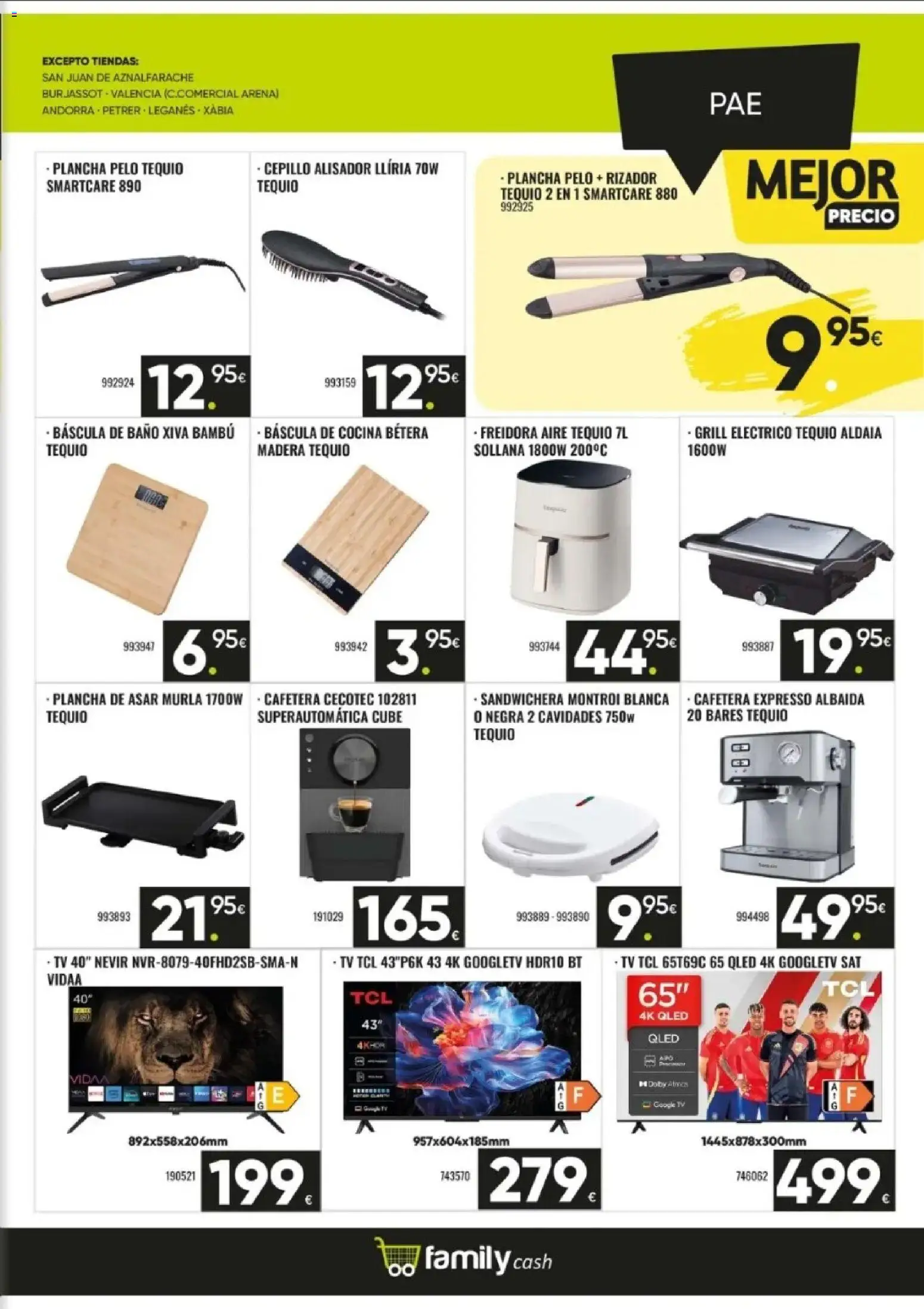 Family Cash folleto │ válido desde el 07/09/2026 | Página: 19 | Productos: Cafetera, Plancha, Freidora, Baño
