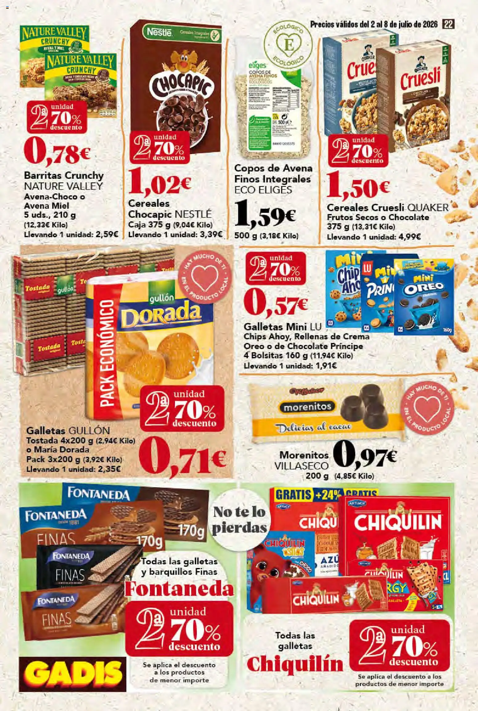 Gadis folleto │ válido desde el 02/07/2026 | Página: 22