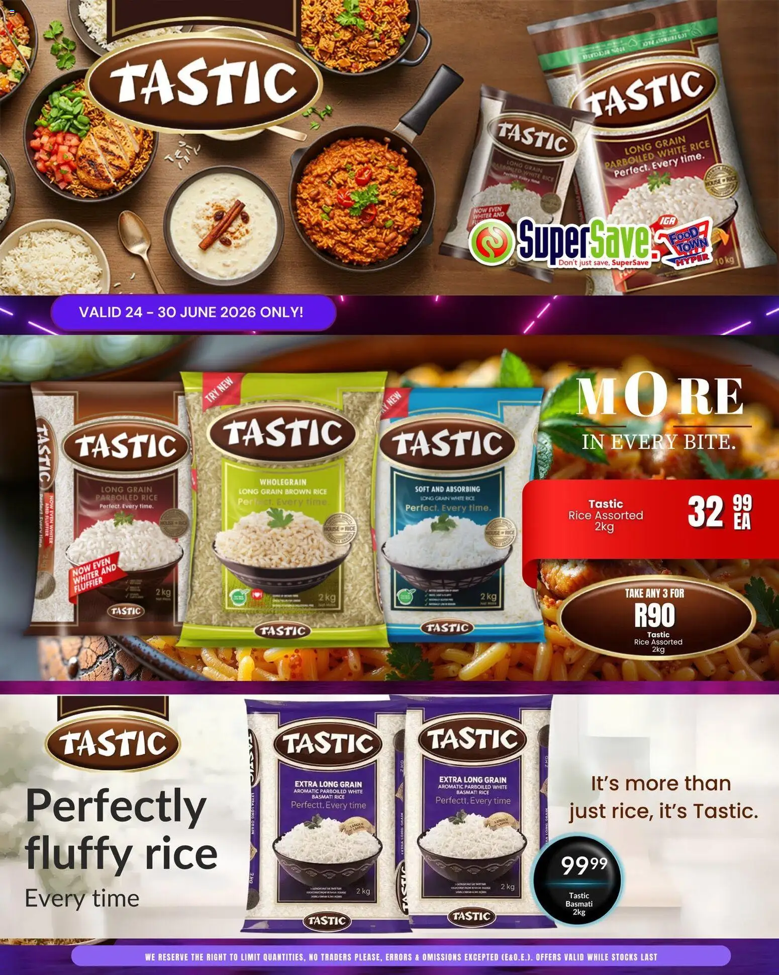 New Super Save catalogue – valid from 24/06/2026 | Page: 9 | Products: Rice