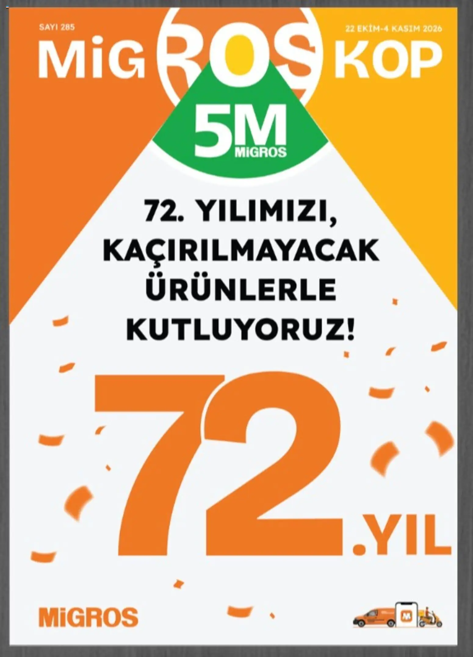 Migros Katalog - Migroskop - 22 Ekim 2026 tarihinden itibaren geçerlidir | Sayfa: 1