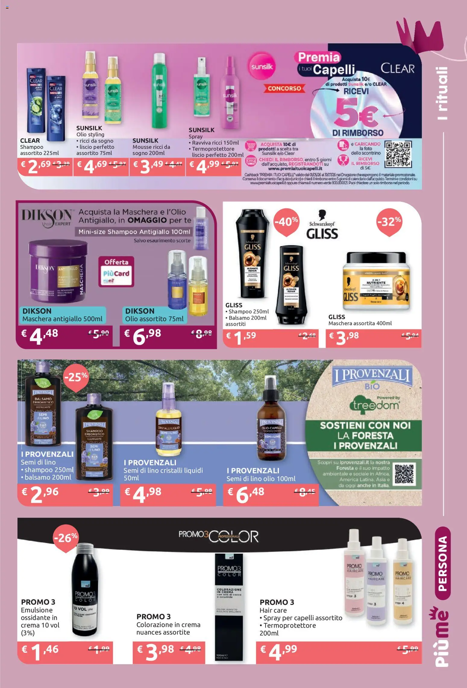 Volantino IperSoap del 01.06.2026 | Pagina: 15 | Prodotti: Balsamo, Crema, Tè, Cocco