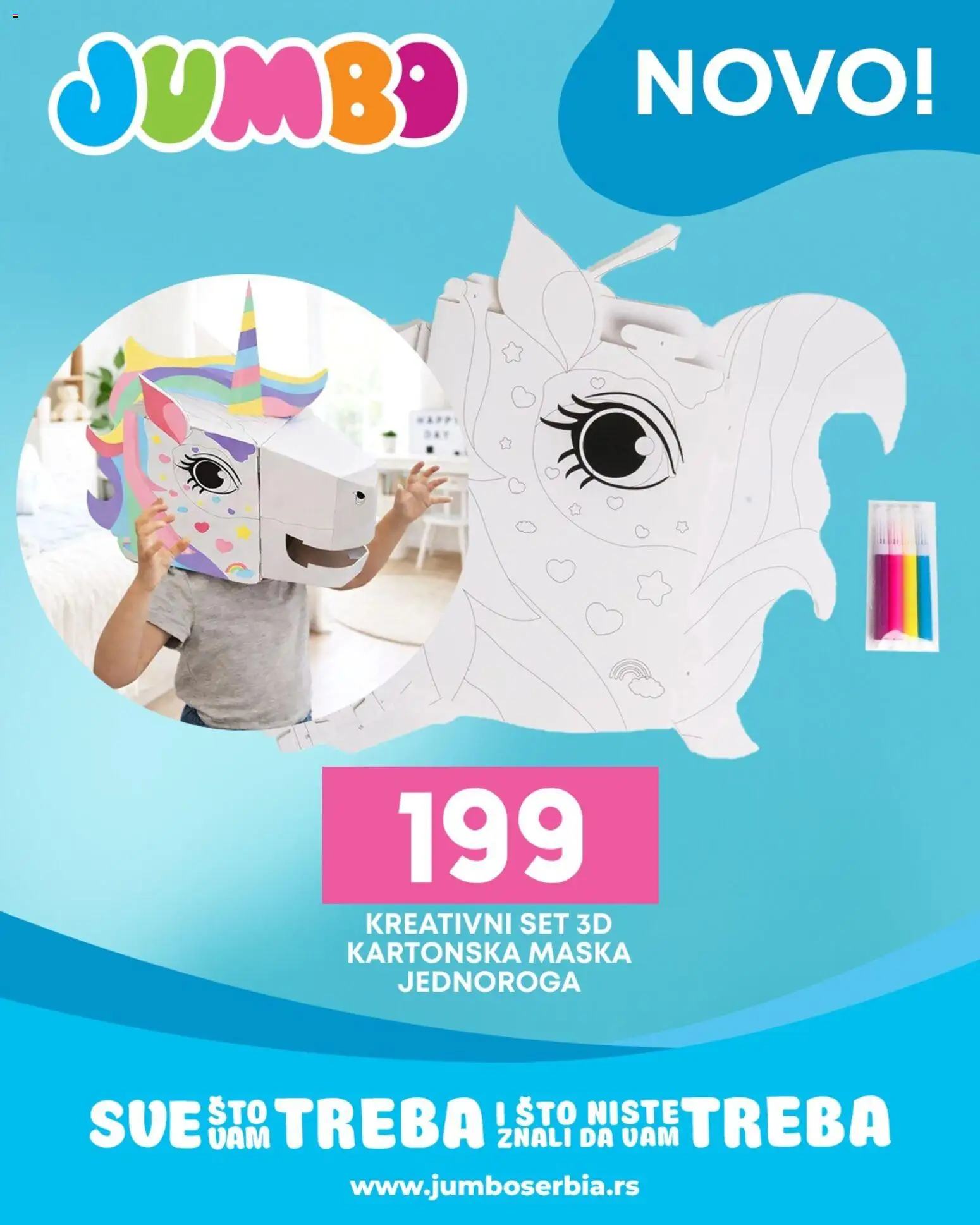 JUMBO katalog - važi od 19.05.2026 | Strana: 3 | Proizvode: Sto, Maska