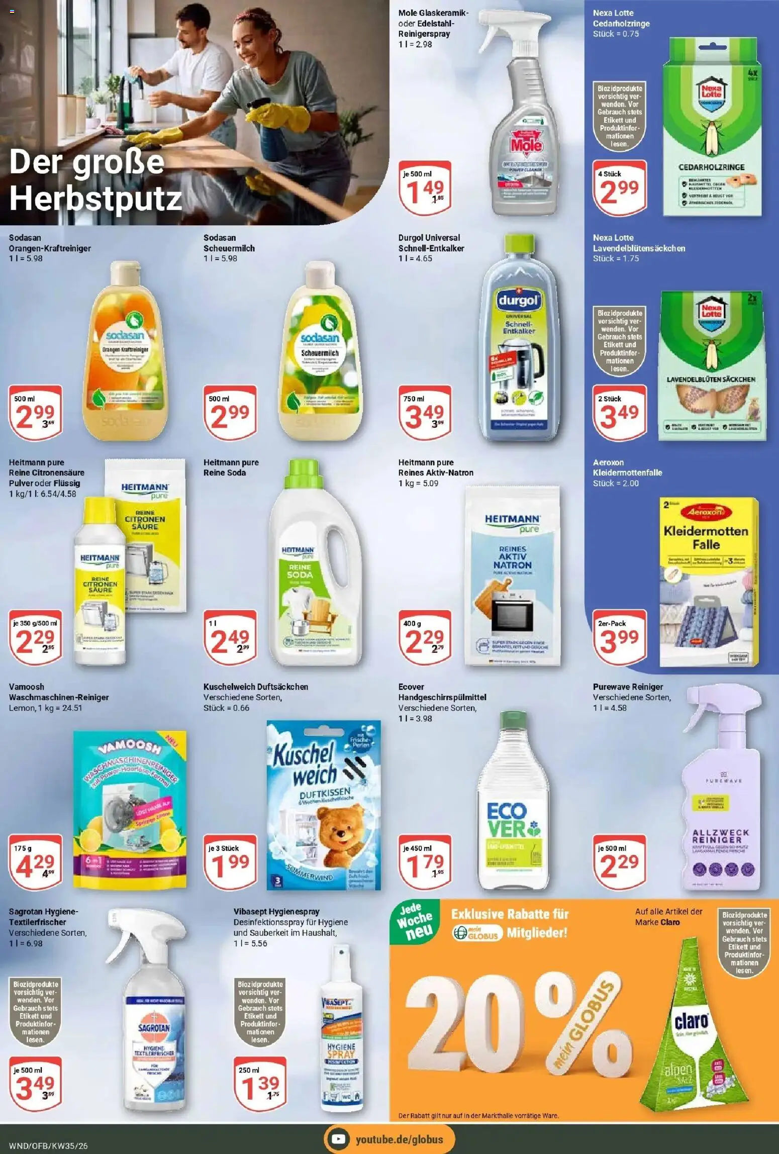 Globus Prospekt St. Wendel (ab 24.08.2026) » Angebote online | Seite: 23 | Produkte: Kuschelweich
