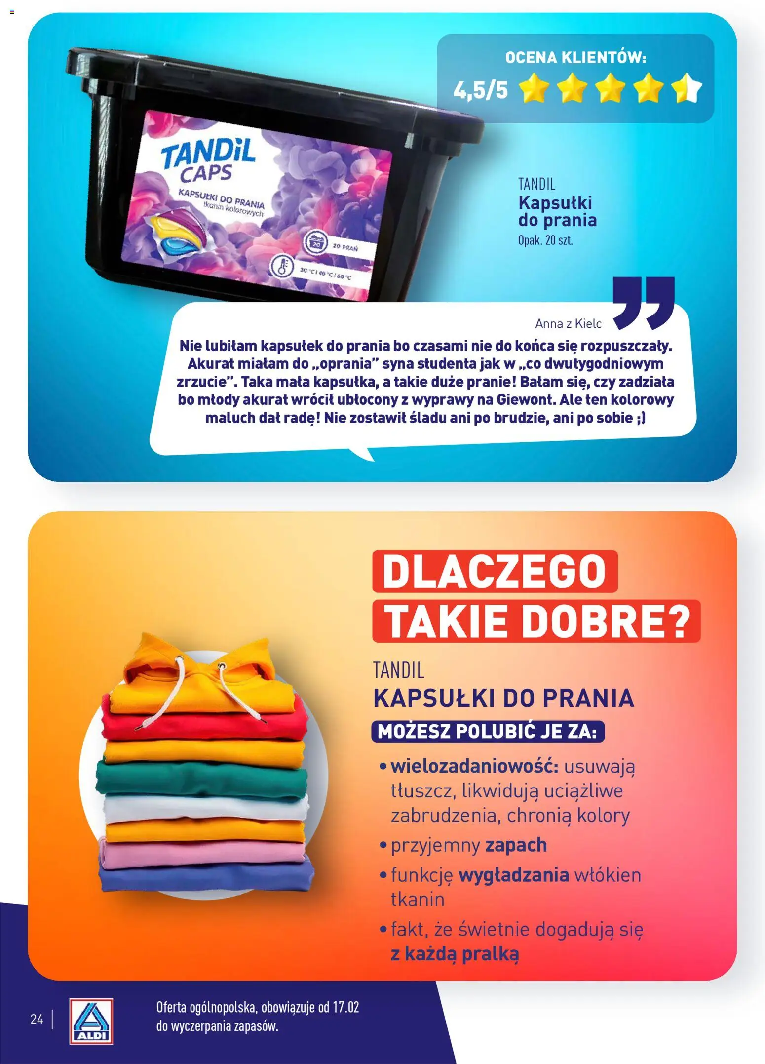 Aldi Polsko leták - Rozsmakuj się w polecanych produktach od 23.02.2026 | Strana: 24
