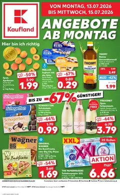 Kaufland Prospekt Jena ab 13.07.2026 gültig