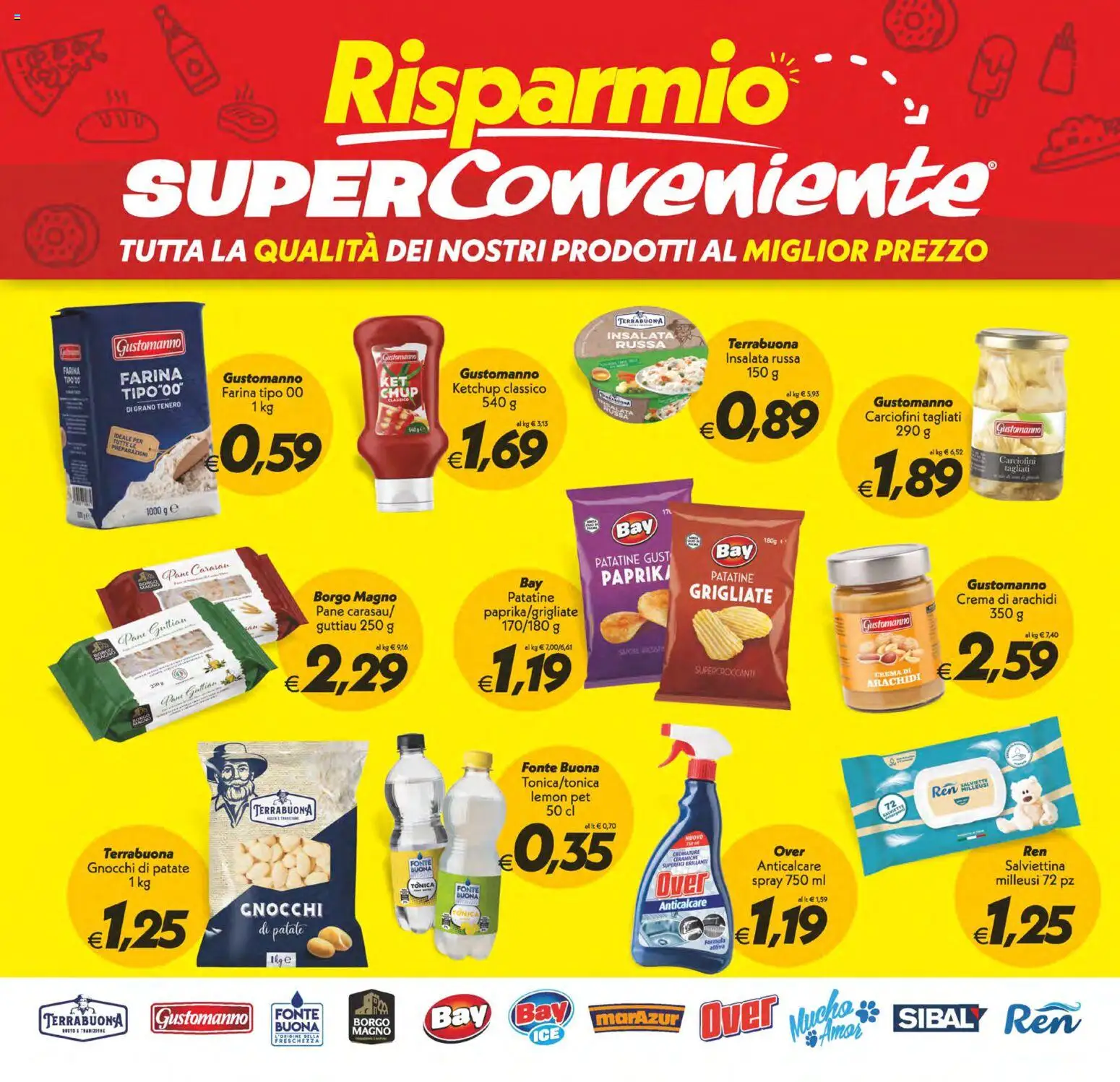 Volantino SuperConveniente del 28.04.2026 | Pagina: 22 | Prodotti: Crema, Tè, Patate, Insalata russa