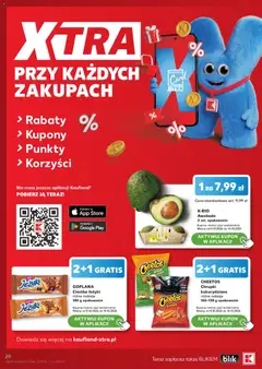 Pogląd oferty "K-BIO Awokado, 2 szt. opakowanie" - ważna od 08.10.2026 | Strona: 20 | Produkty: Ciastka Jeżyki, Ketchup, Chrupki kukurydziane, Awokado
