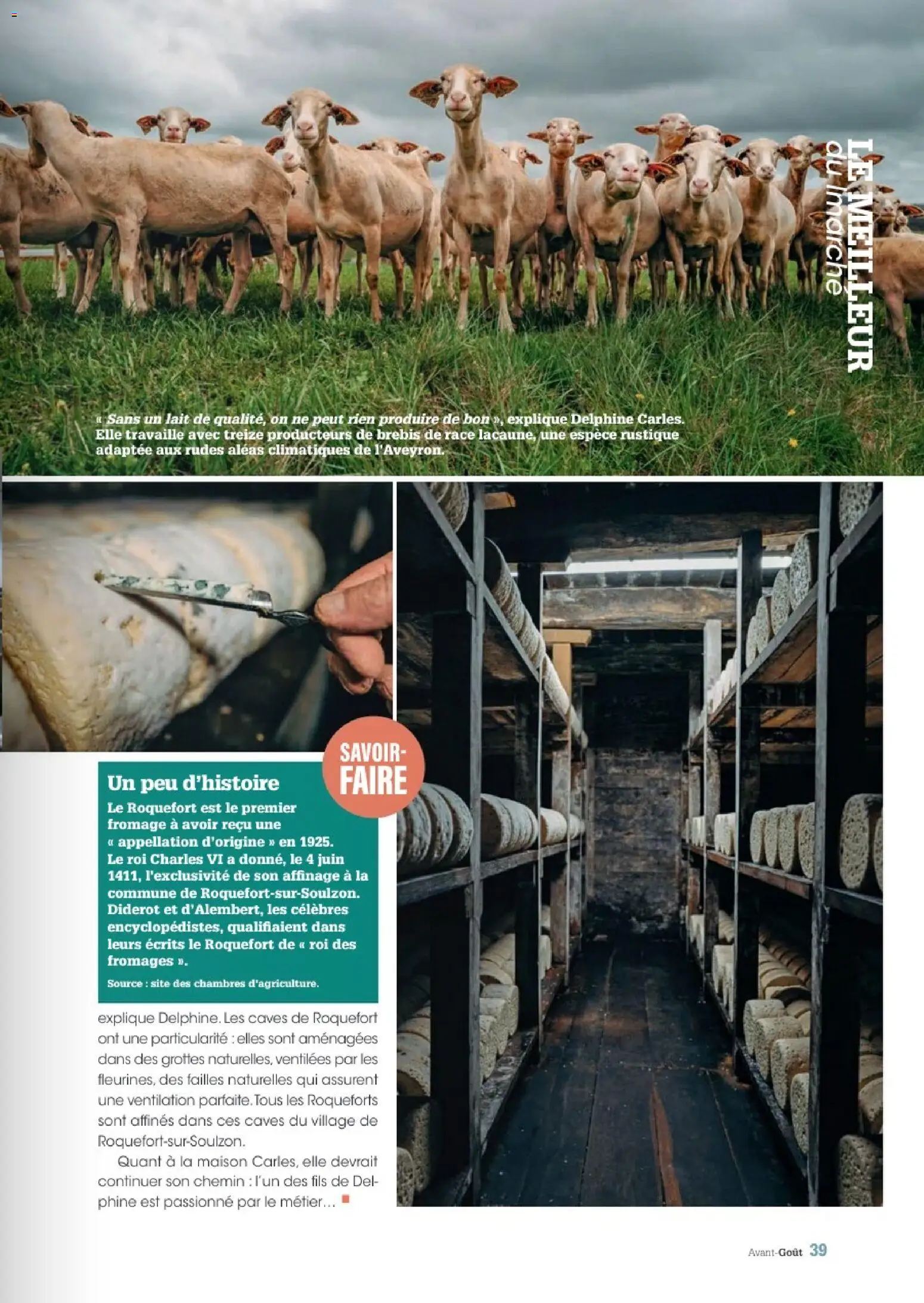 {H1} | Page: 39 | Produits: Lait, Fromage
