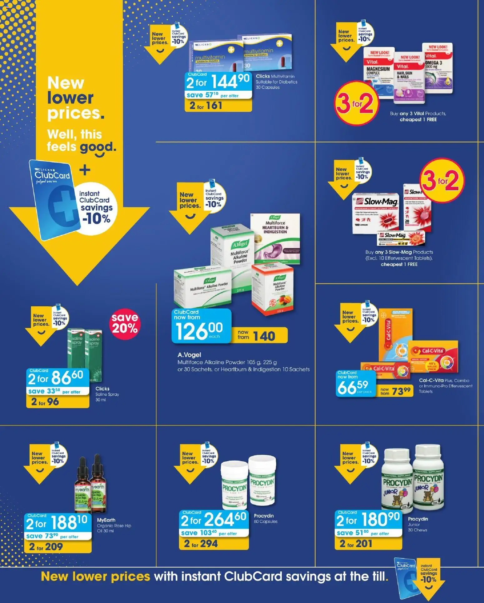 New Clicks catalogue – valid from 22/10/2026 | Page: 4 | Products: Omega 3, Powder