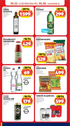 ÉTELECET, 20 %-os savtartalommal 1 l/palack - amely érvényes a következő dátumtól: 2026.10.22. | Oldal: 12