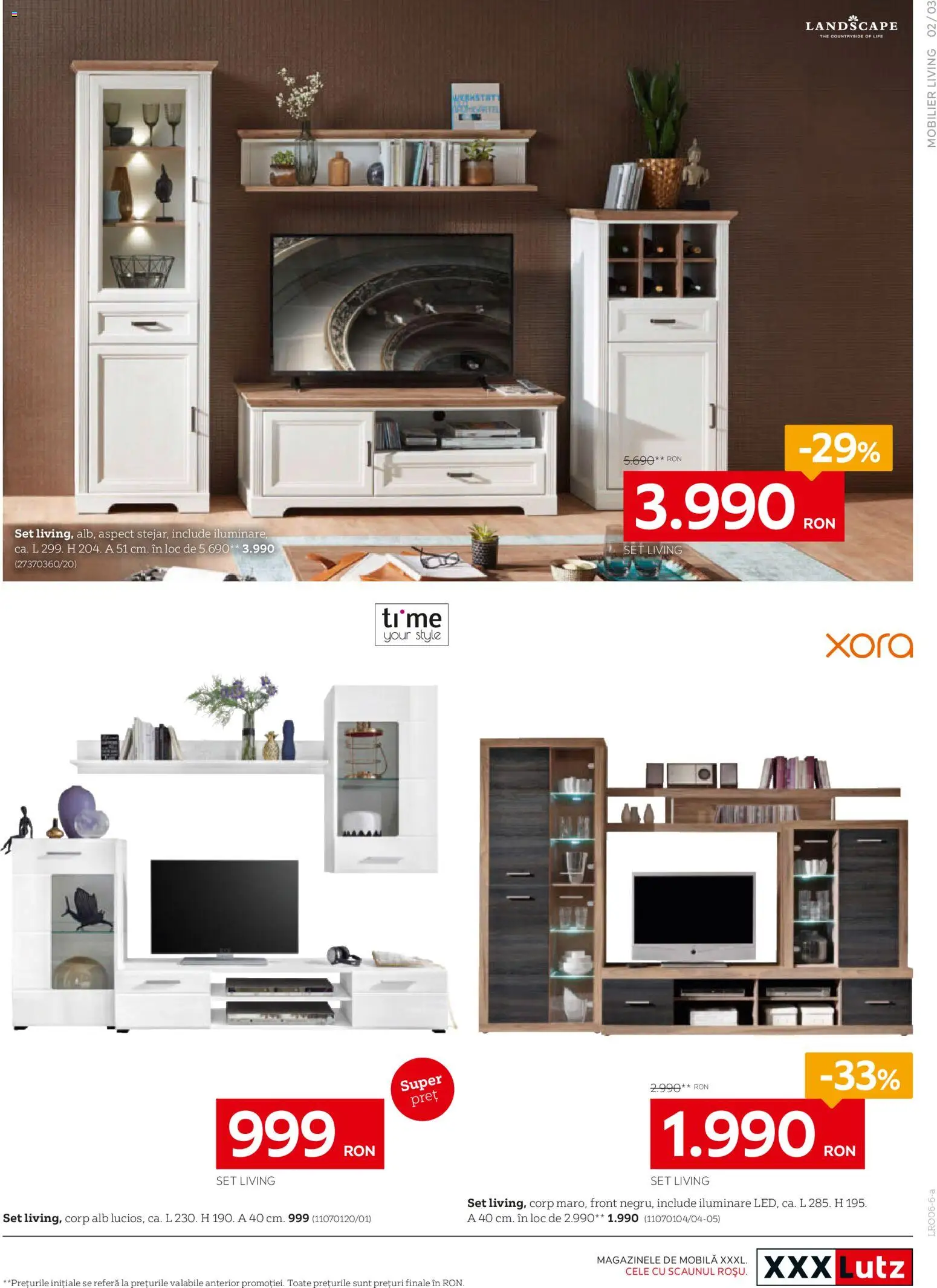 Noul catalog XXXLutz – valabil de la 01.06.2026 | Pagină: 3 | Produse: Delgeç