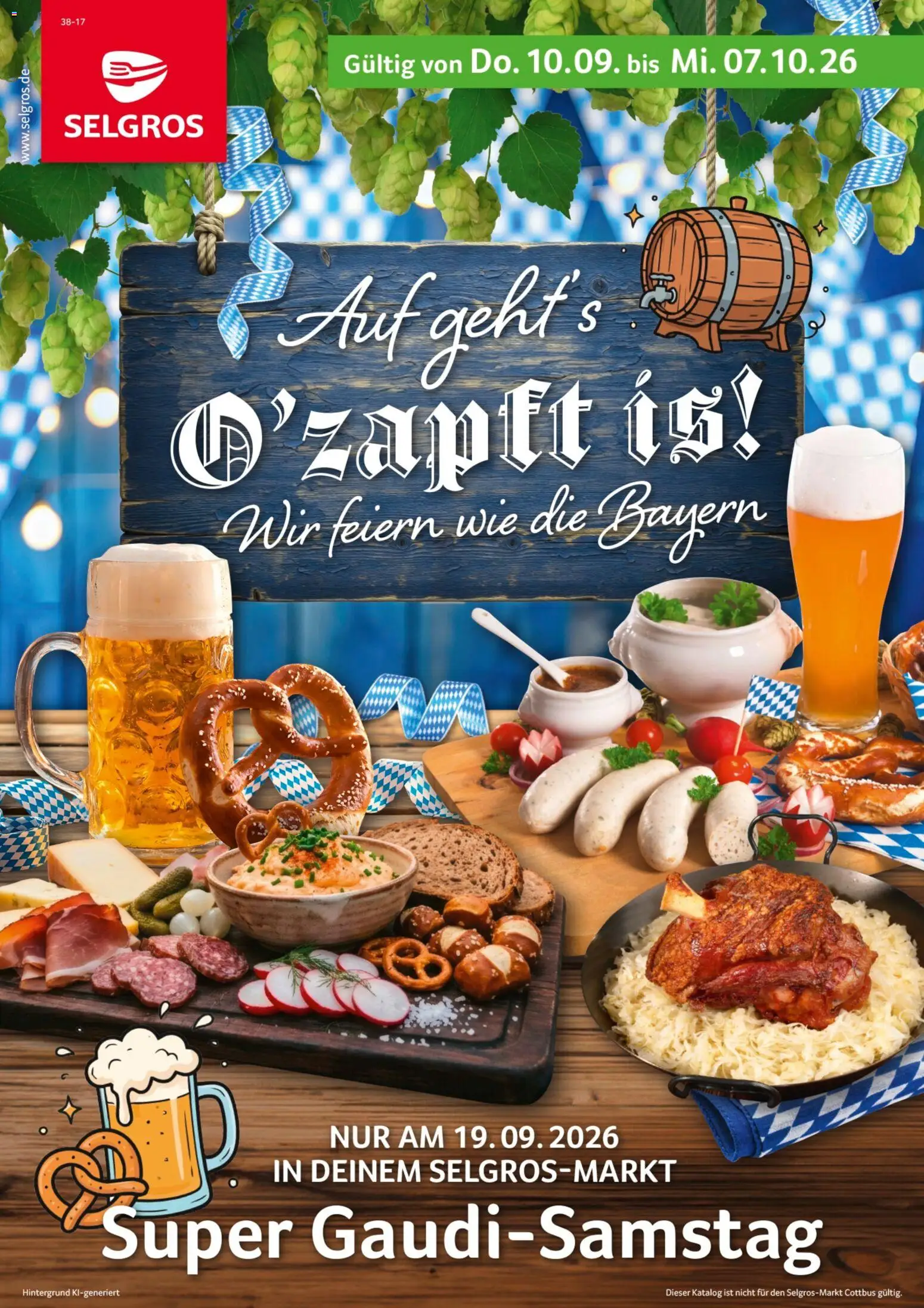 Selgros O'zapft is – gültig ab 10.09.2026 | Seite: 1