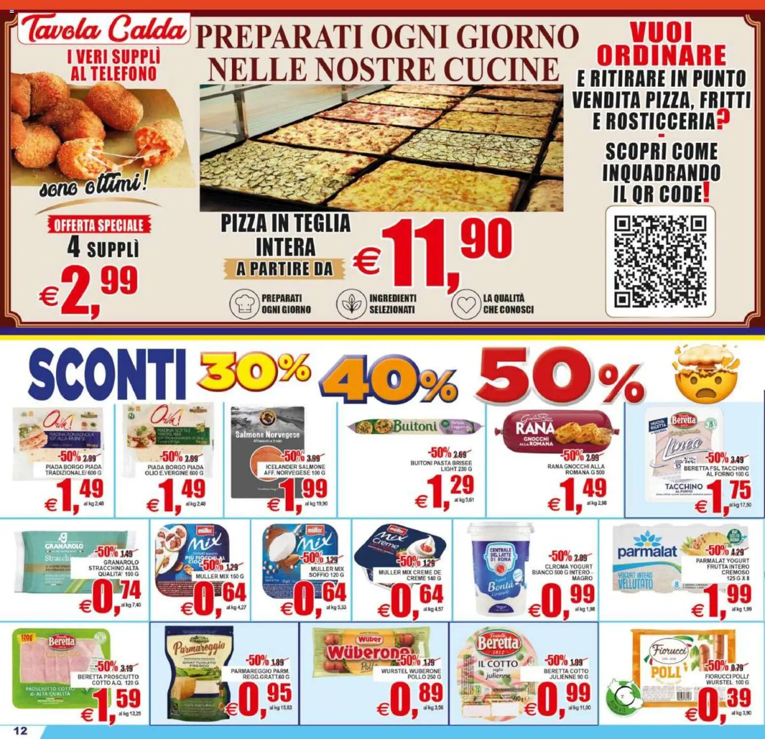 Volantino Pewex del 02/09/2026 | Pagina: 12 | Prodotti: Yogurt, Tacchino, Pasta, Stracchino