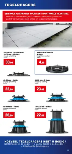 Hubo Terras & bestrating - Voorbeeld van een folder van Hubo, geldig van 17.03.2026 | Pagina: 23