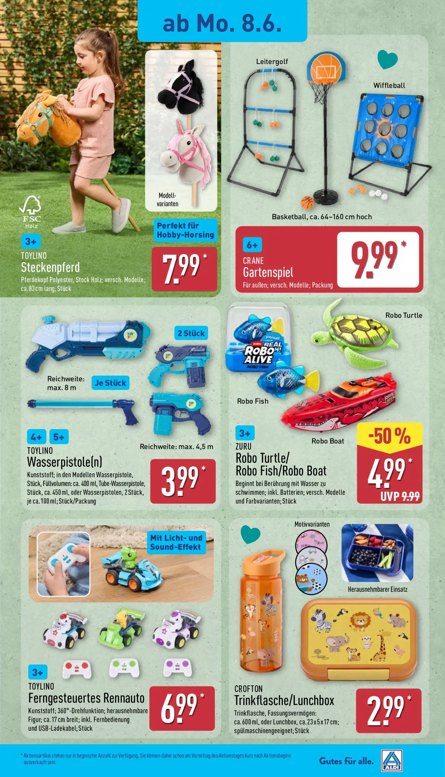 Aldi Ausblick – gültig ab 08.06.2026 | Seite: 3 | Produkte: Wasser