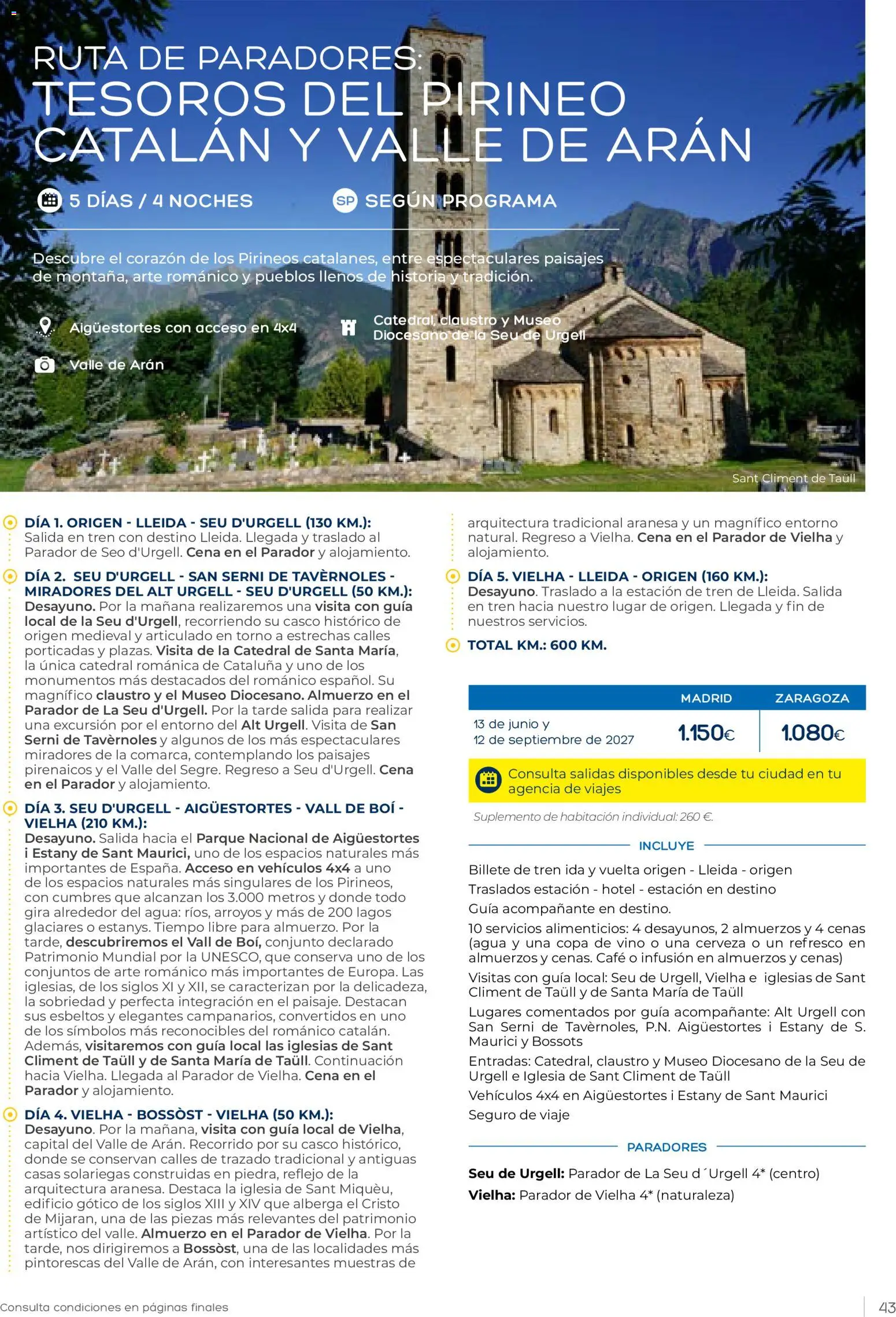 Viajes El Corte Inglés Club de Vacaciones otoño primavera │ válido desde el 01/09/2026 | Página: 43 | Productos: Café, Vino, Cerveza, Agua