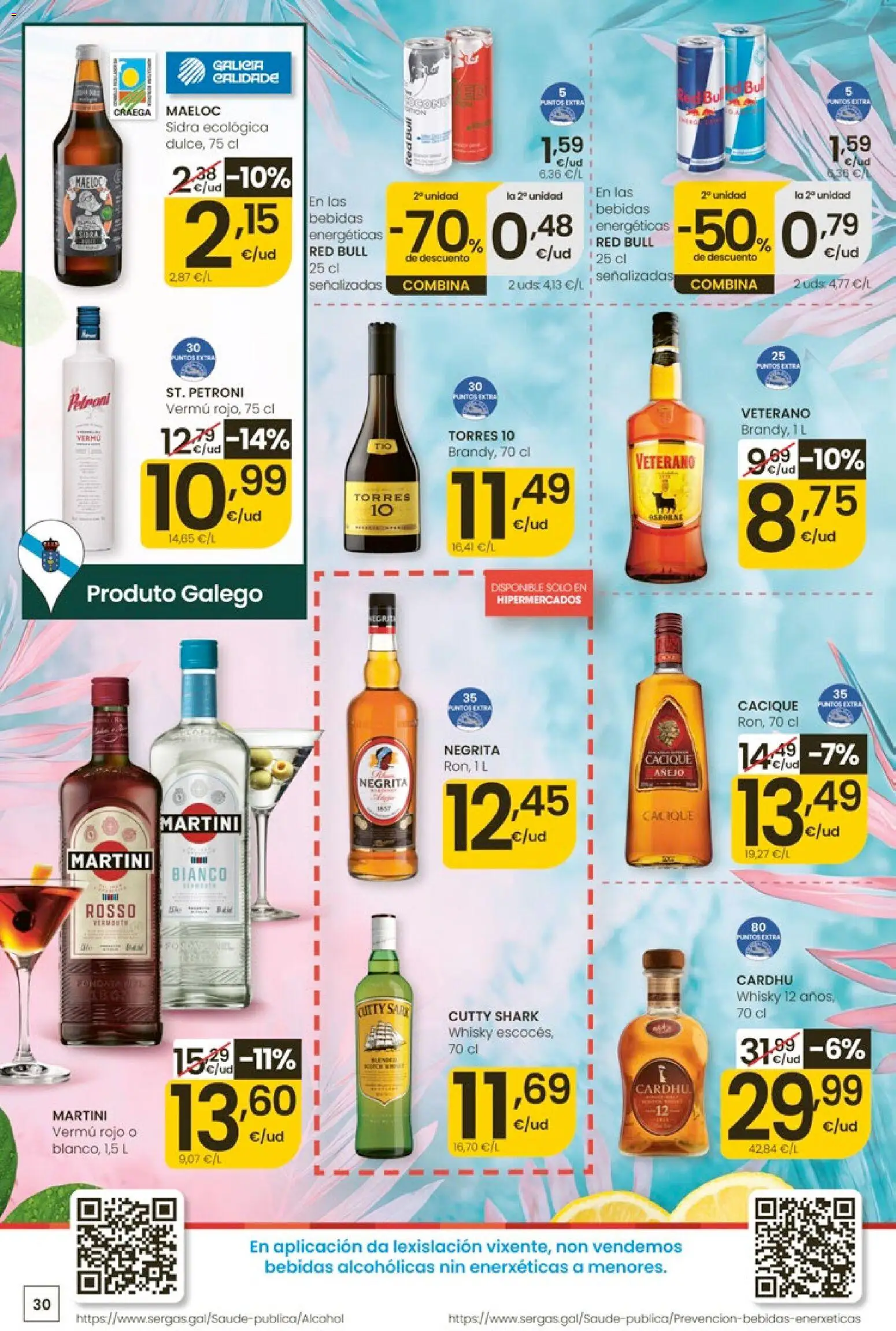 Eroski Ofertóns de verán │ válido desde el 28.05.2026 | Página: 30 | Productos: Whisky