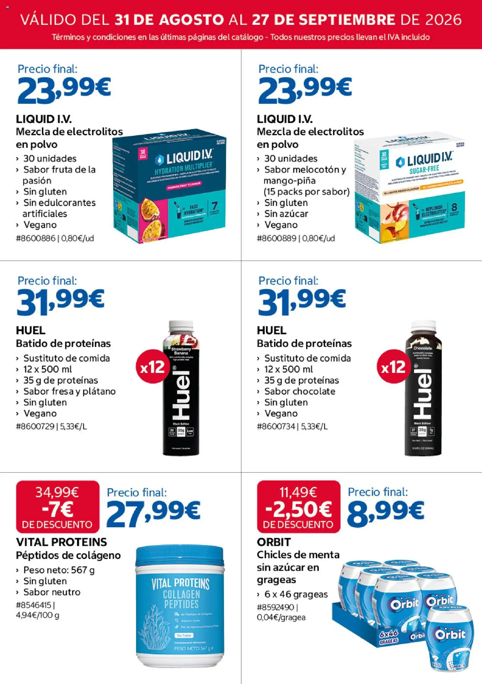 Costco catálogo │ válido desde el 31/08/2026 | Página: 10