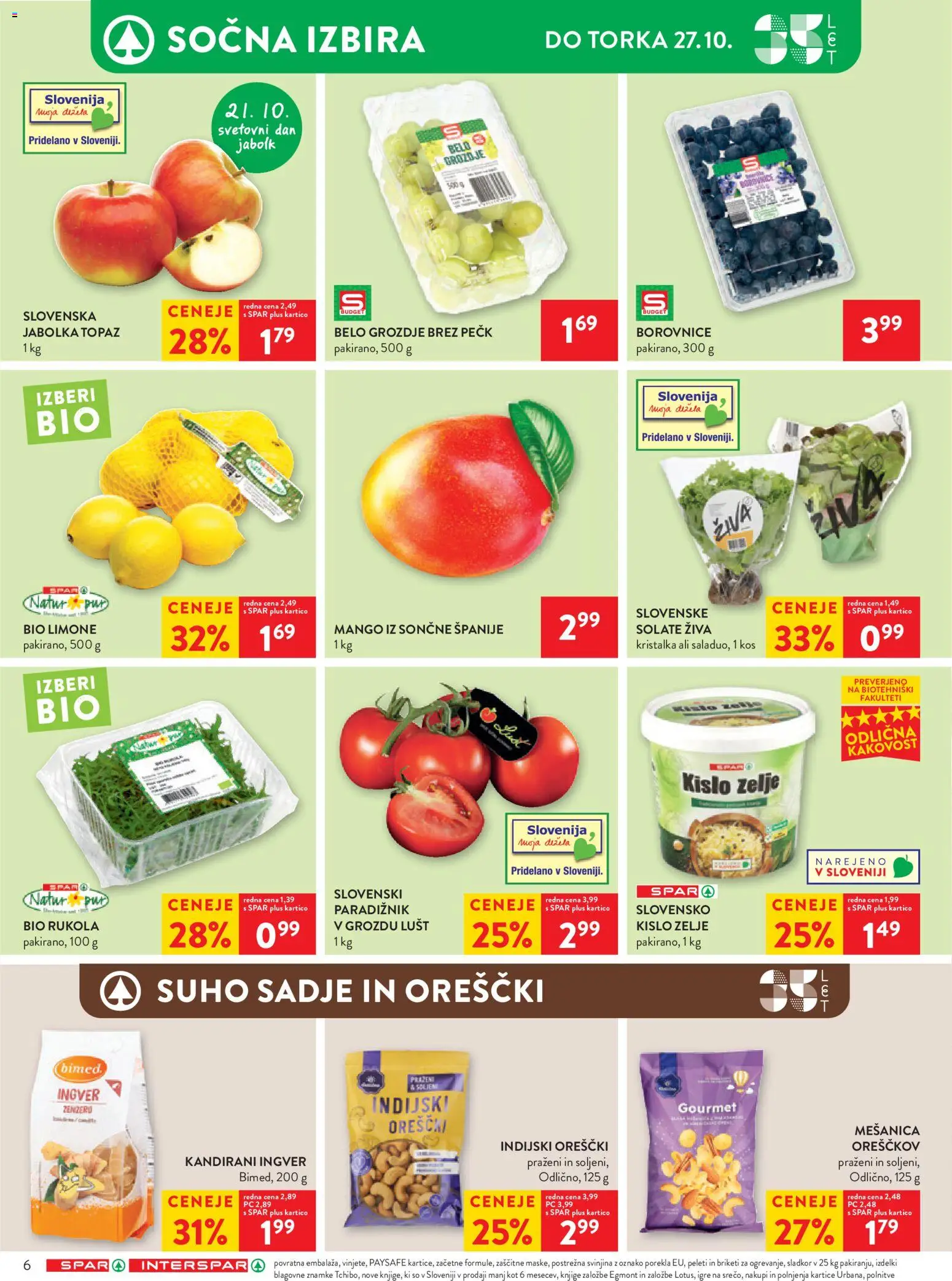 Novi Spar katalog ponudbe – veljaven od 21.10.2026 | Stran: 8