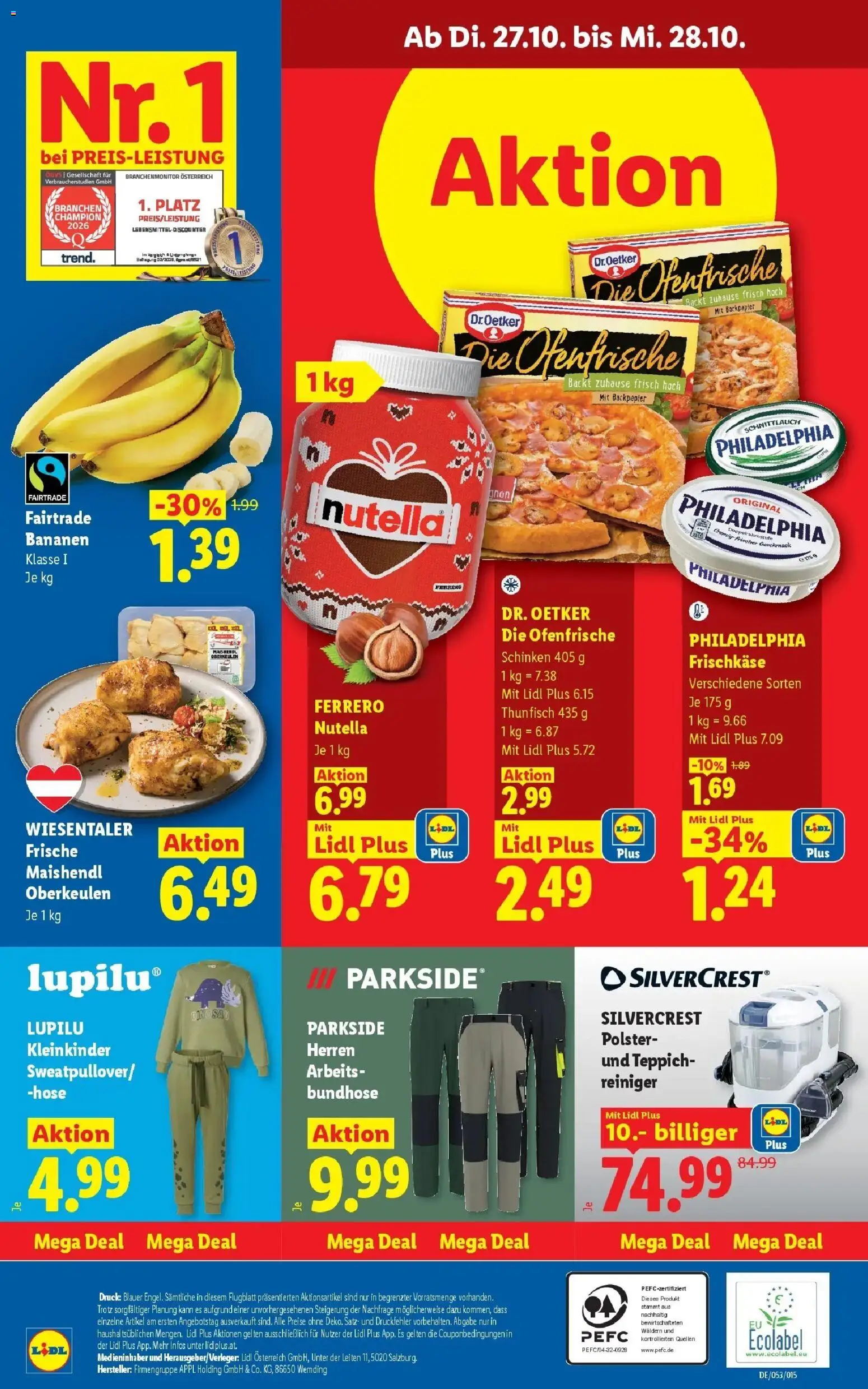 Lidl Flugblatt - Wien ab 18.10.2026 - Angebote ab donnerstag | Seite: 33