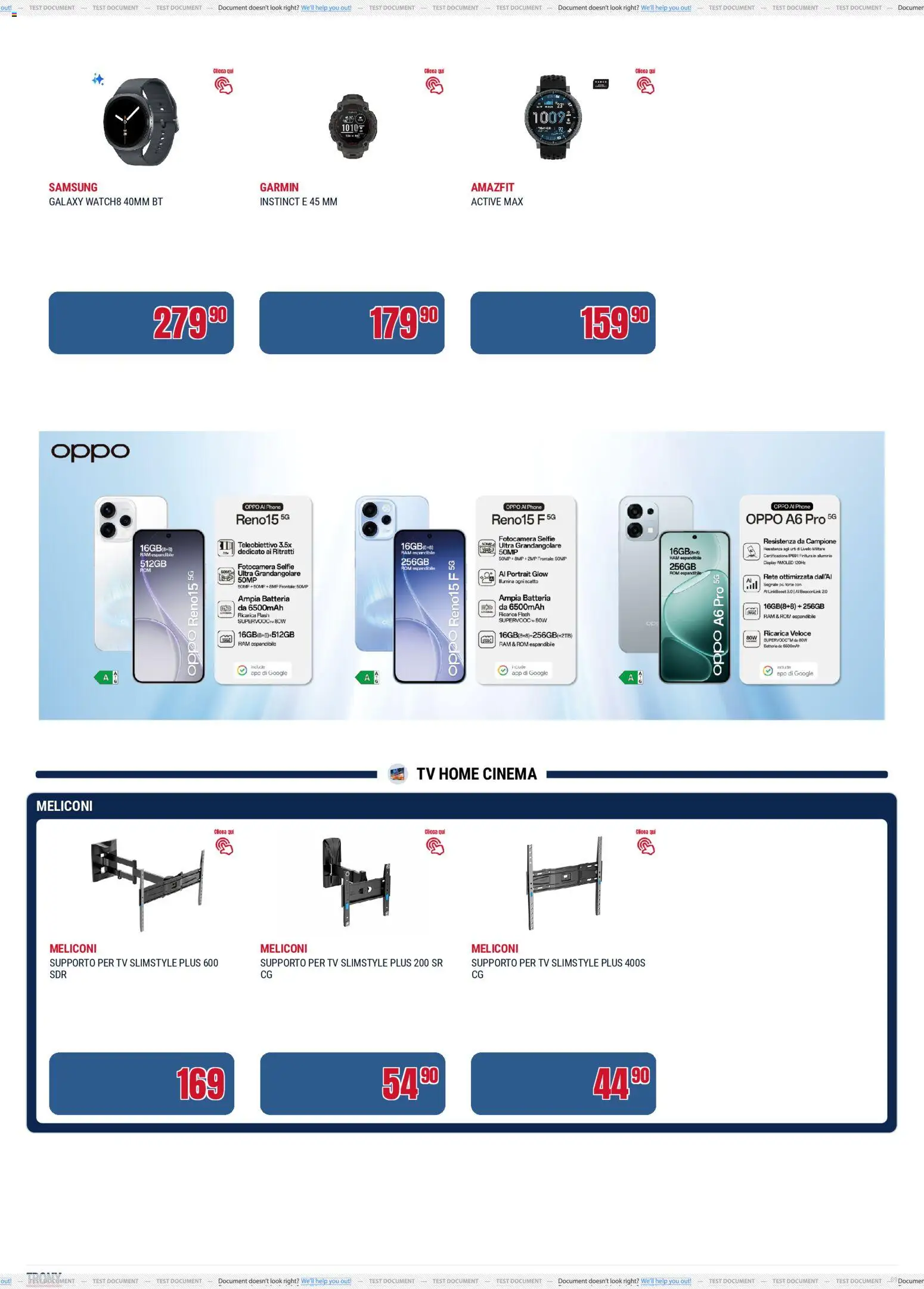 Volantino Trony del 21.05.2026 | Pagina: 9 | Prodotti: TV, Fotocamera, Batteria, Samsung
