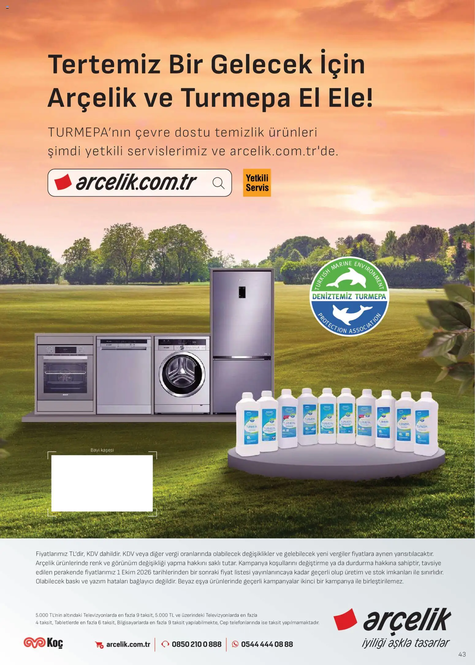 Arçelik - Ankastre Kataloğu - 16 Ekim 2026 tarihinden itibaren geçerlidir | Sayfa: 43 | Ürünler: Baskı, Bağlayıcı