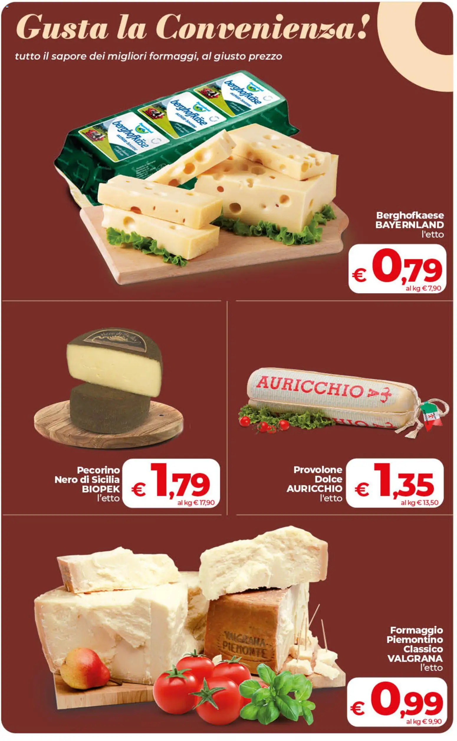 Volantino COOP del 01/09/2026 | Pagina: 10 | Prodotti: Provolone, Formaggio, Pecorino