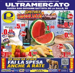Anteprima del volantino Pewex volantino Piazza San Giovanni Battista de la Salle, 36 valido a partire dal 12/08/2026