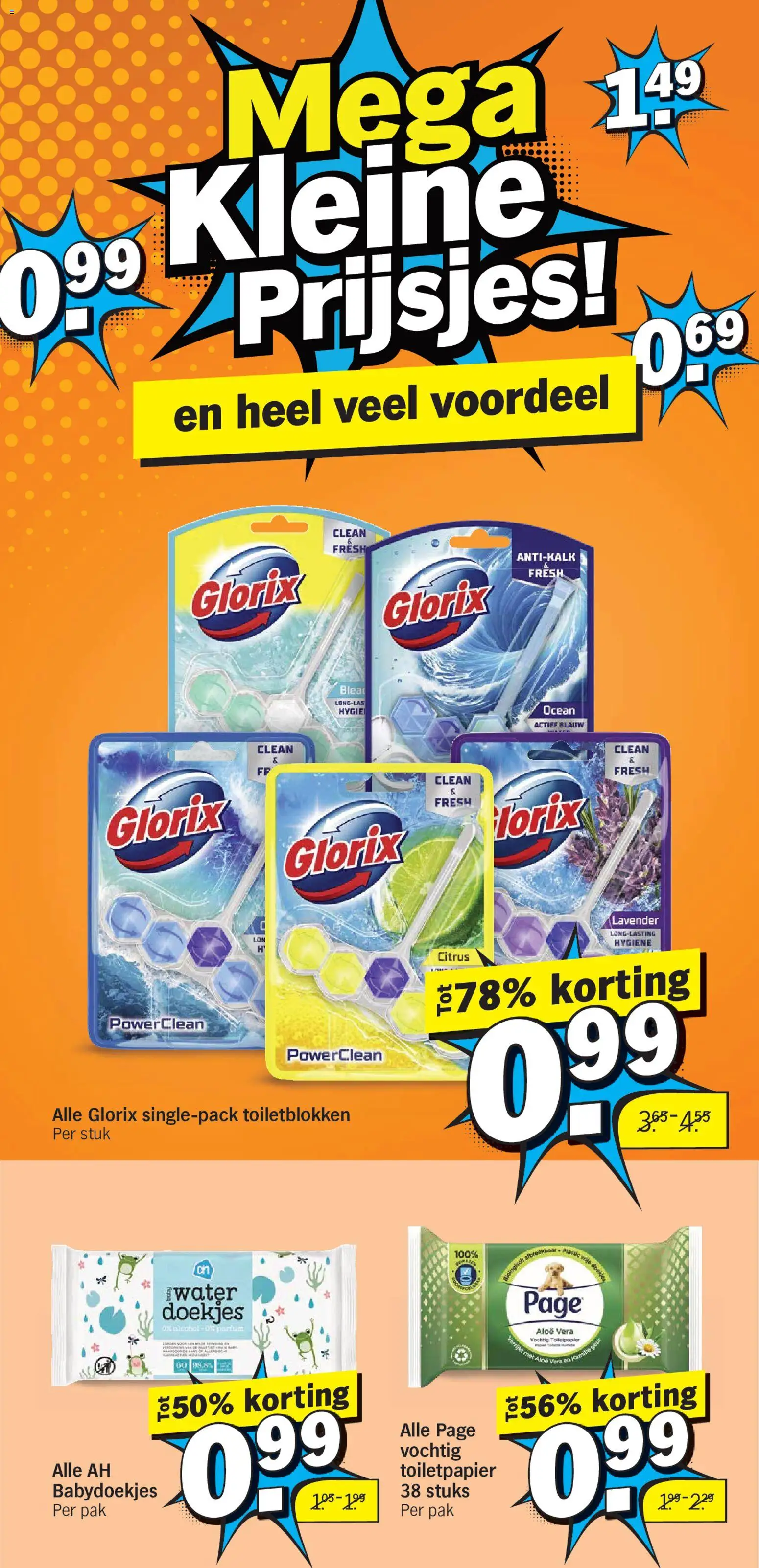 {H1} | Pagina: 5 | Producten: Ostyalap, Babydoekjes, Toilet, Parfum