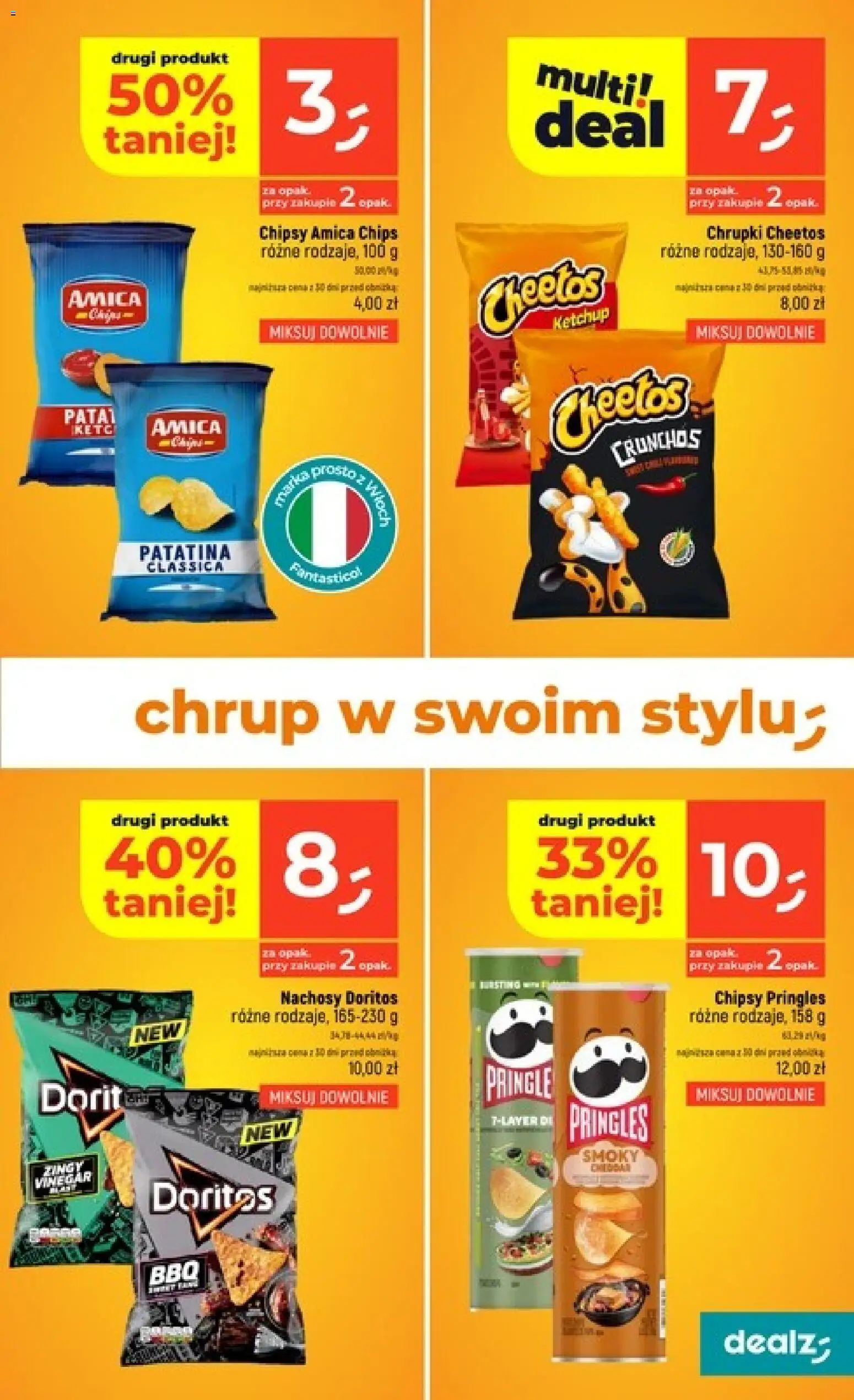 Dealz gazetka od 03.09.2026 | Strona: 29 | Produkty: Nachosy, Chipsy, Doritos, Pringles