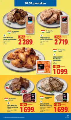 Lidl akciós újság - amely érvényes a következő dátumtól: 2026.07.09. | Oldal: 39