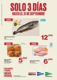 Vista previa El Corte Inglés Solo 3 dias válido desde el 18/09/2026