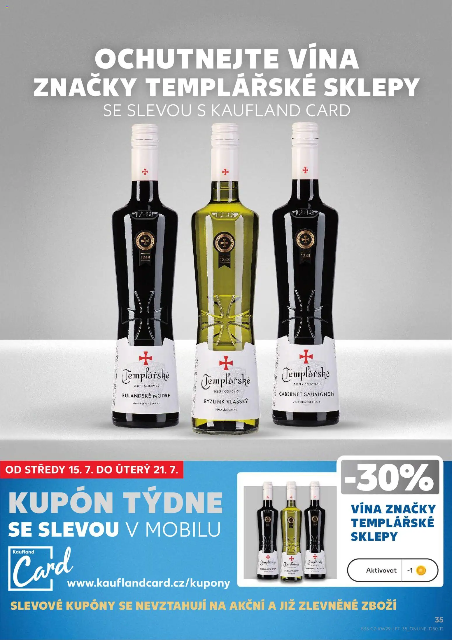 Kaufland leták od 15.07.2026 | Strana: 35 | Produkty: Víno, Cabernet Sauvignon